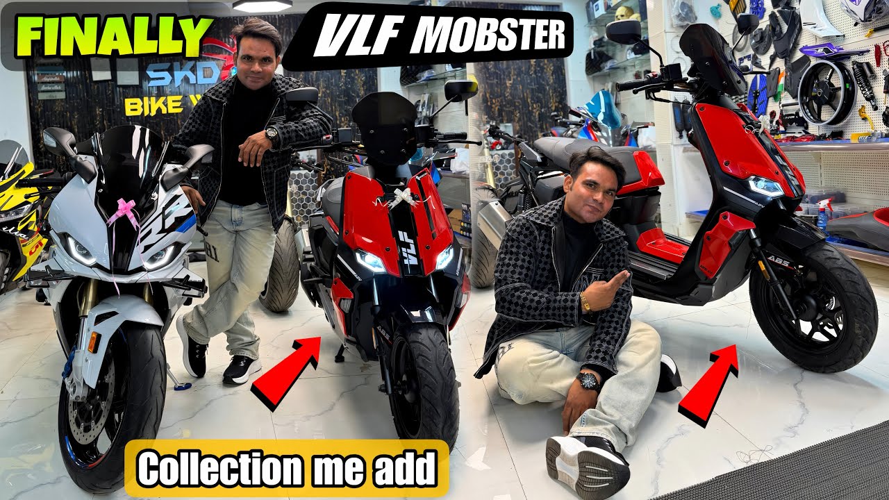 VLF MOBSTER TAKING DELIVERY | finally leli VLF | BMW. Ki choti bahen￼ 😁