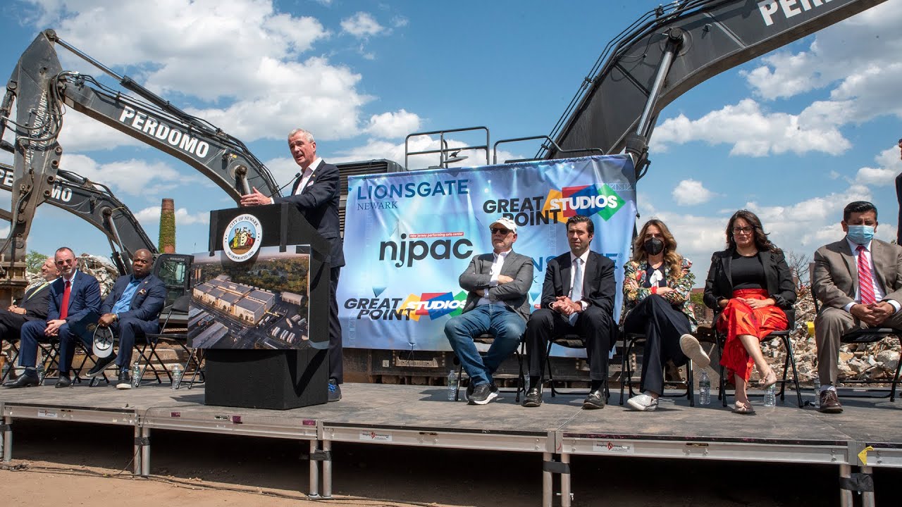 Governor Murphy Announces Partnership to Build the Lionsgate Newark Studio