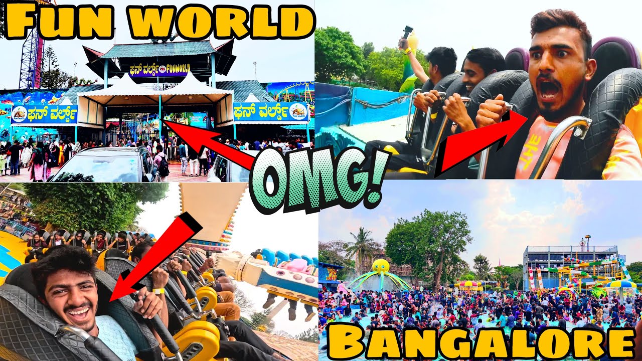 Fun world in Bangalore😱amazing water park|amusement park