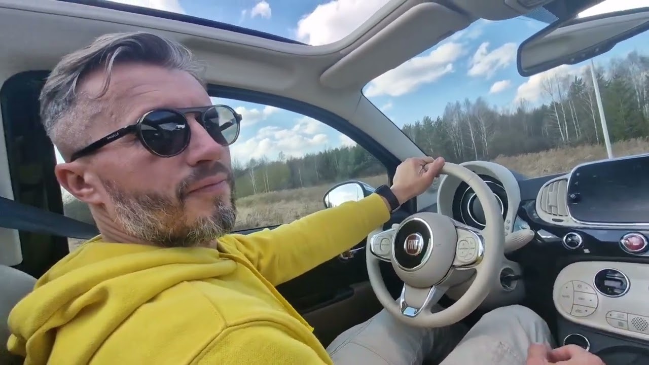 Stylowy dzieciowóz do kupienia - Fiat 500c TwinAir 