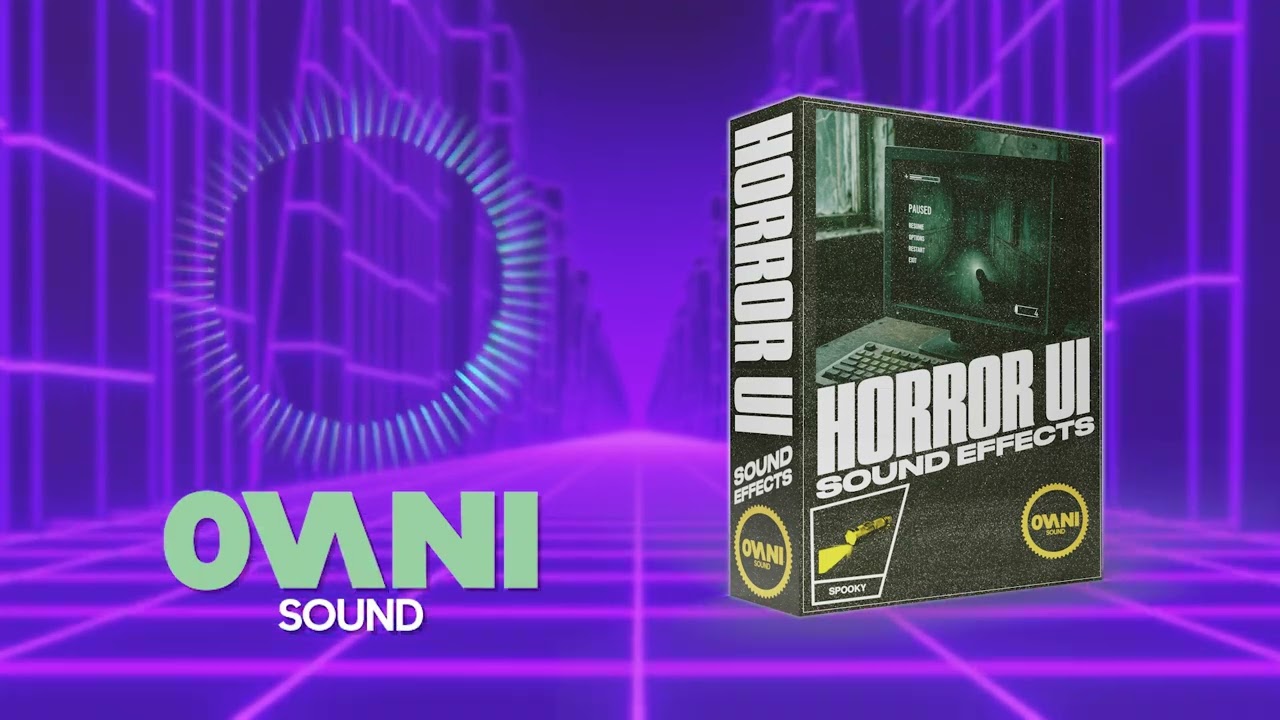 Horror UI Sound FX Pack - Royalty-Free Sound Effects - Ovani Sound
