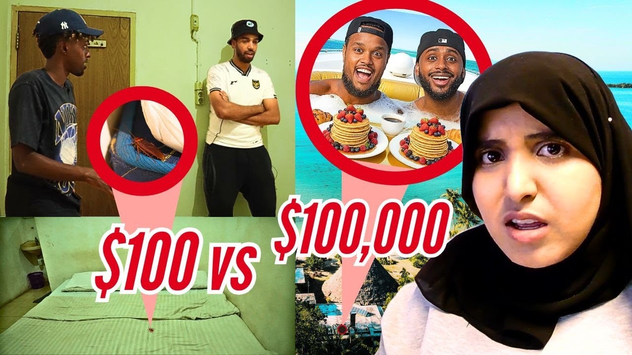 I Didn’t Expect This $100 vs $100,000 Challenge