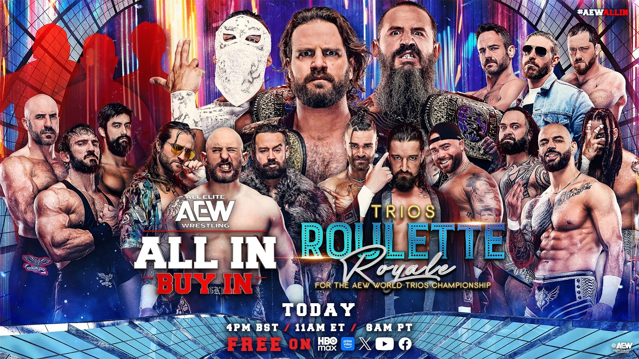 AEW All In: London - The Buy In | Sunday, 30 August | 11am ET/8am PT