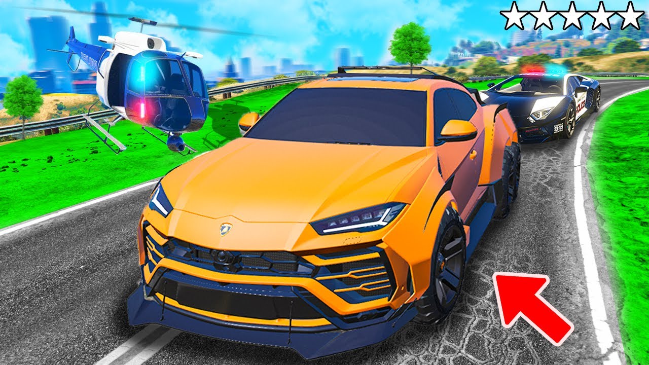 POLIZEI verfolgt GEFÄNGNIS URUS in GTA 5! (Polizei vs. Dieb)