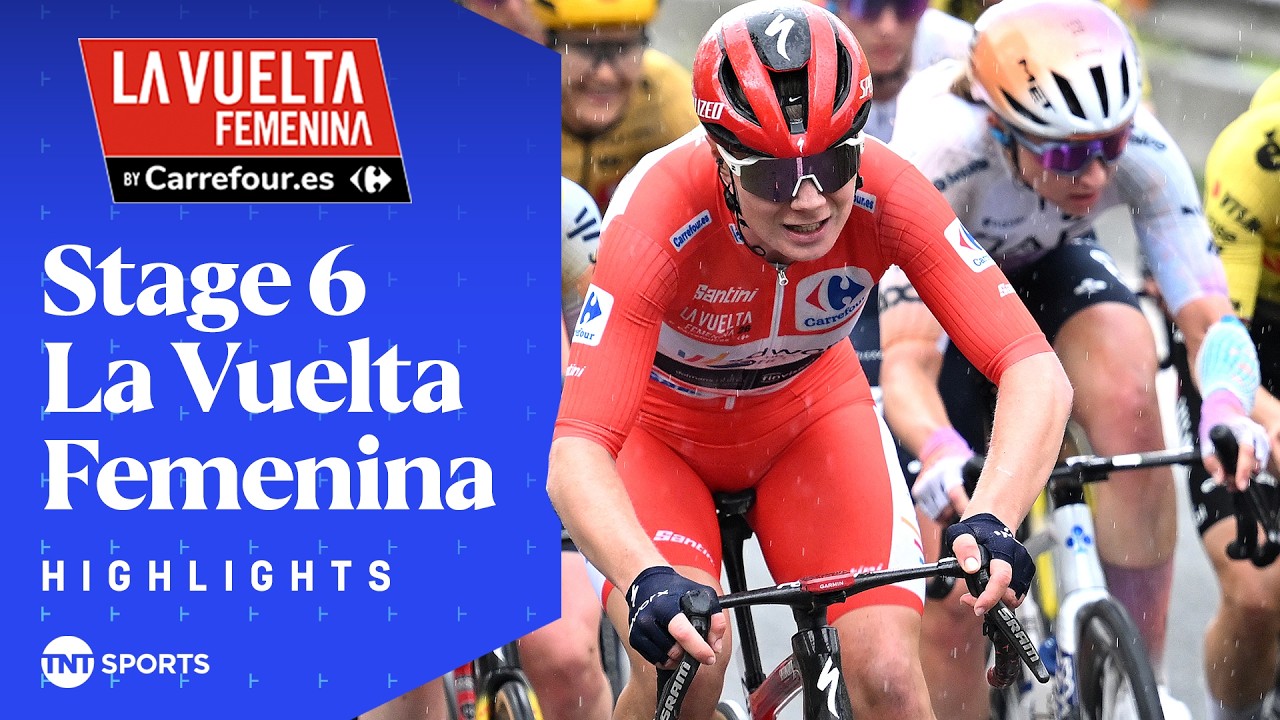 BRUTAL FINAL CLIMB! 💪 | La Vuelta Femenina 2026 Stage 6 Race Highlights | TNT Sports Cycling