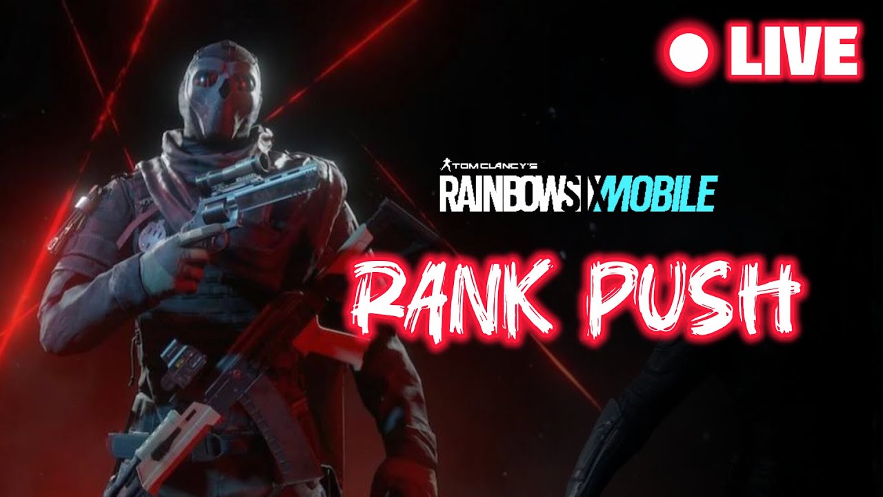 🔴 LIVE: Let’s Play Rainbow Six Mobile! R6M Ranked Push | Game Prasad OP #R6M #RainbowSixMobile #Live