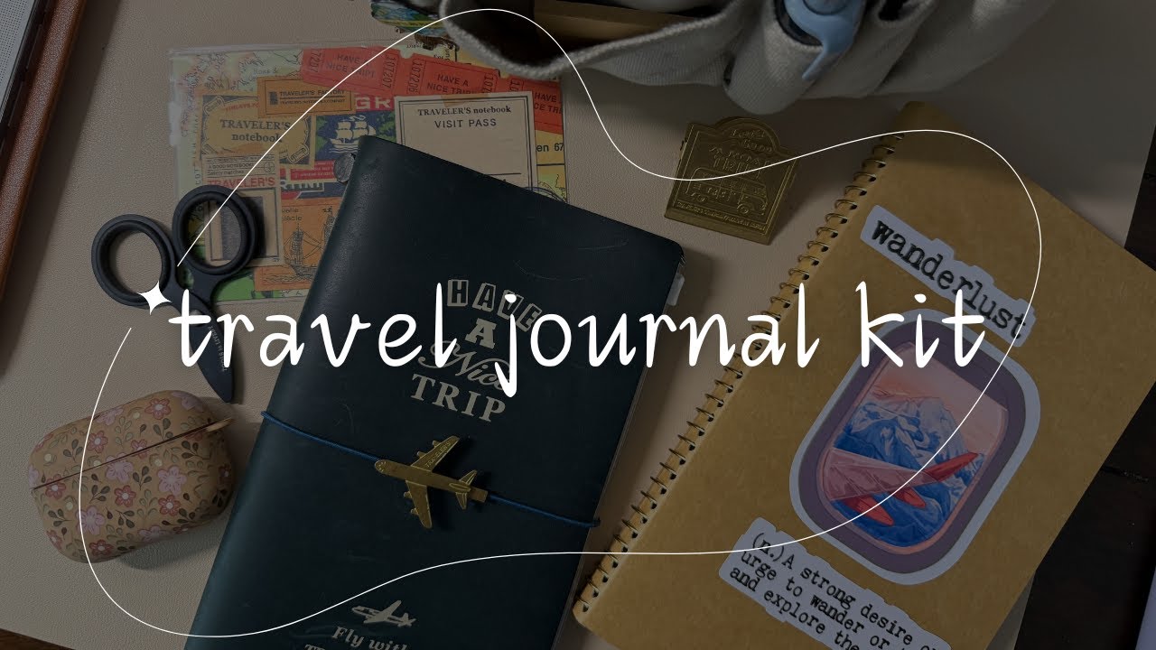 travel journal kit