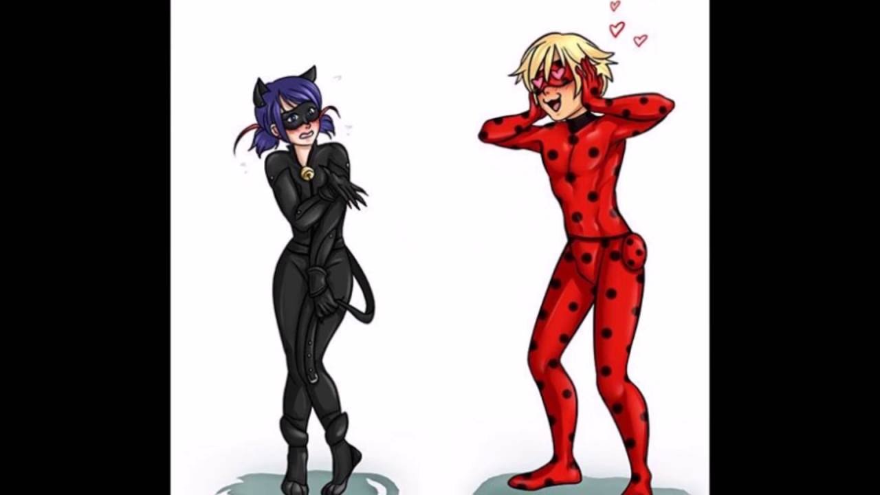 miraculous Ladynoir x Marichat x Adrienette x Love me like you do