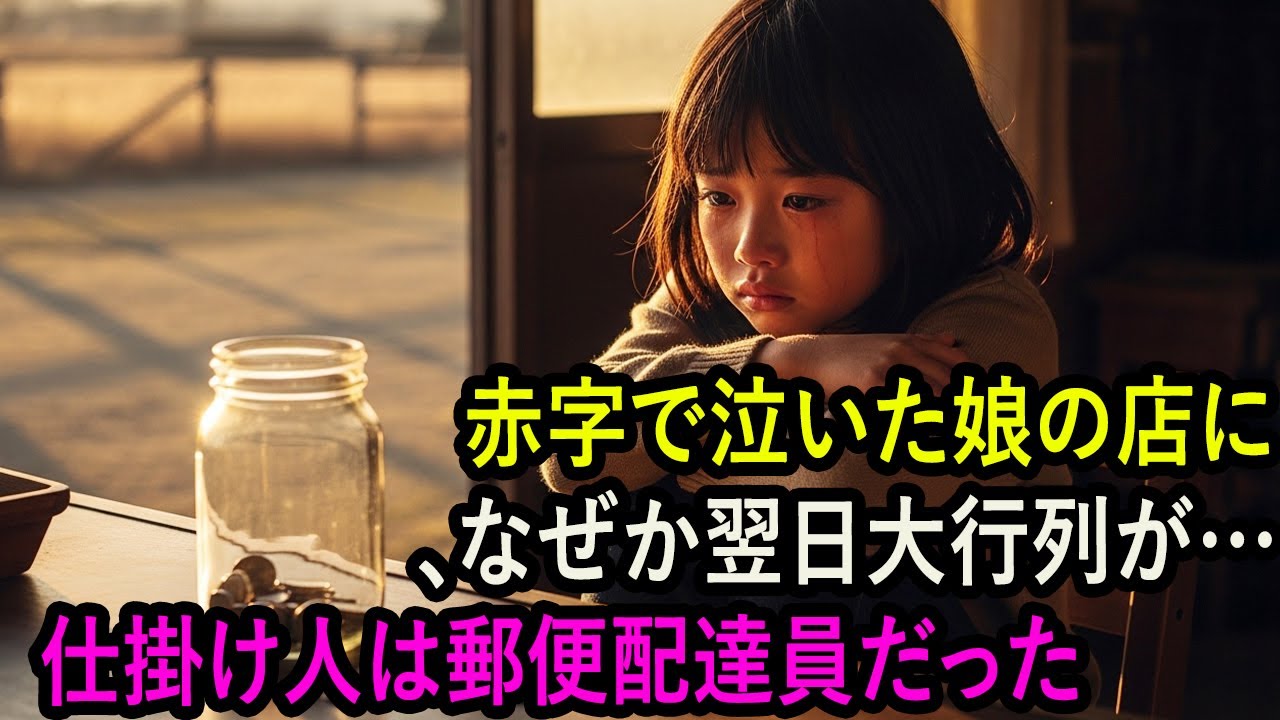 娘の店が大赤字で号泣…翌日、郵便配達員がこっそりやった「あること」で信じられない事態に