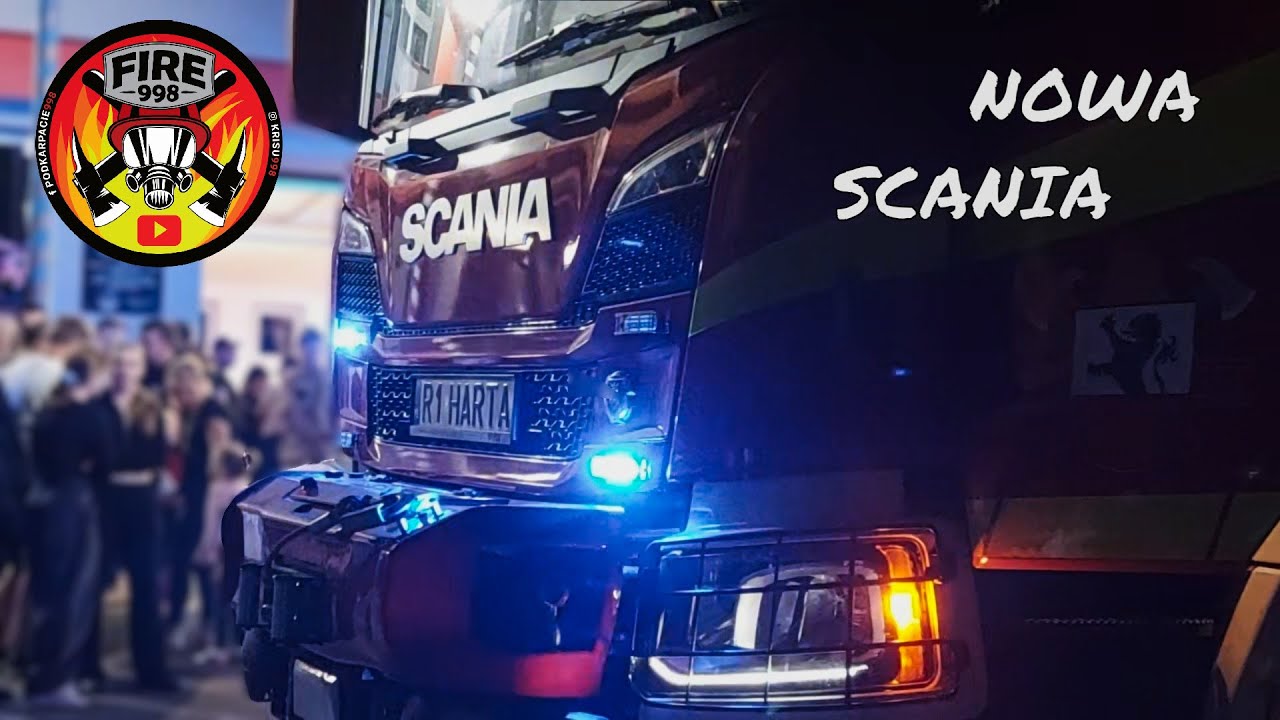 OSP HARTA WITA NOWĄ SCANIE OD WISS