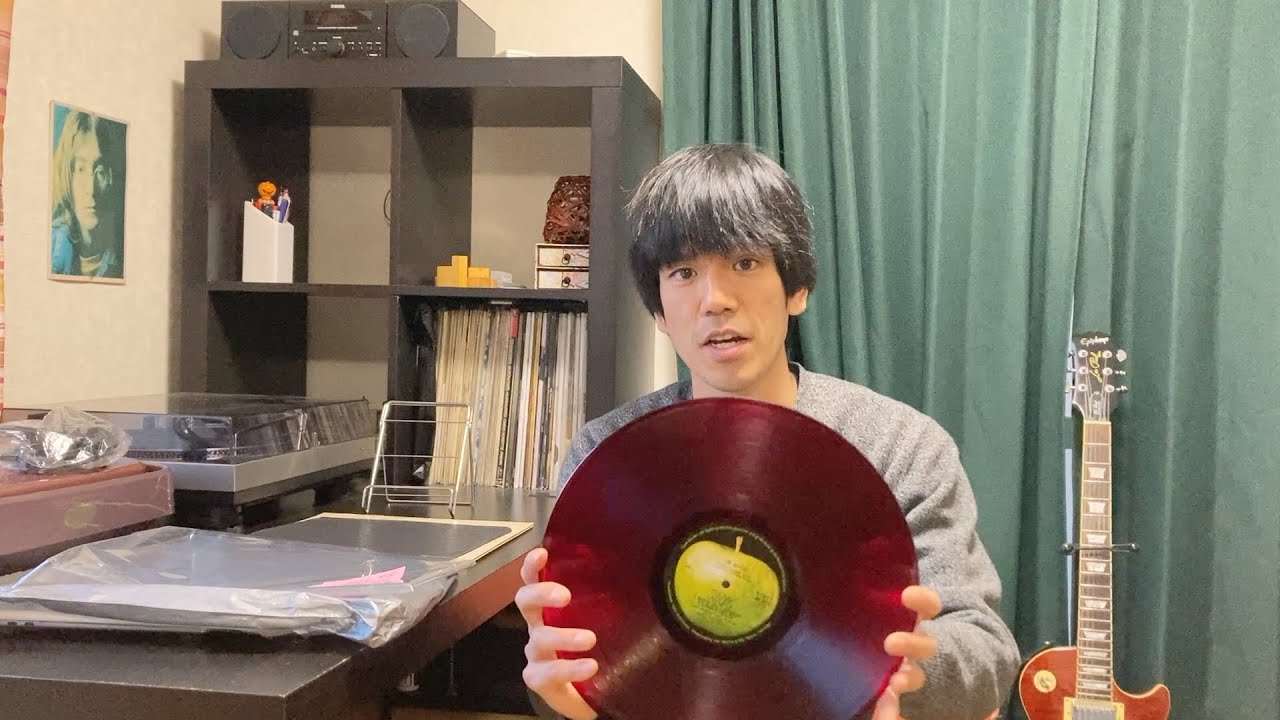 【新年初のレコードディグ】レコード専用ダンボールやホワイトアルバム 赤盤を購入してみた