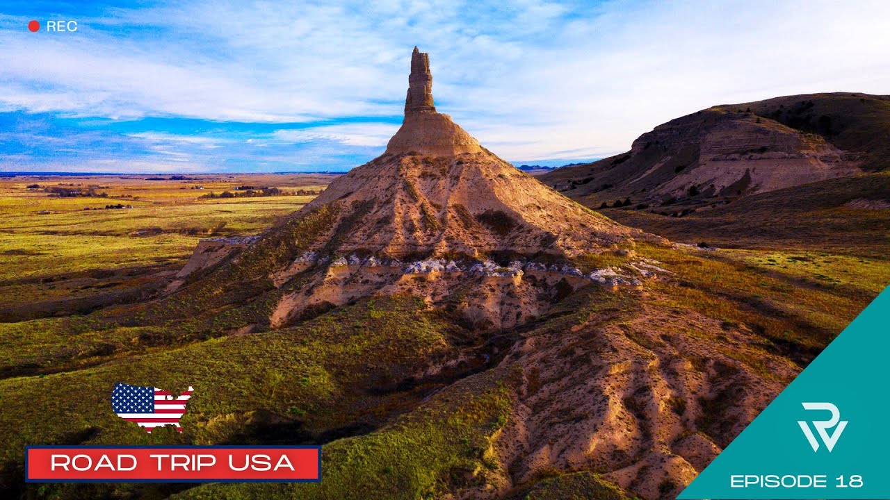 Chimney Rock State Park, Bayard Nebraska - Ep 18 🚙