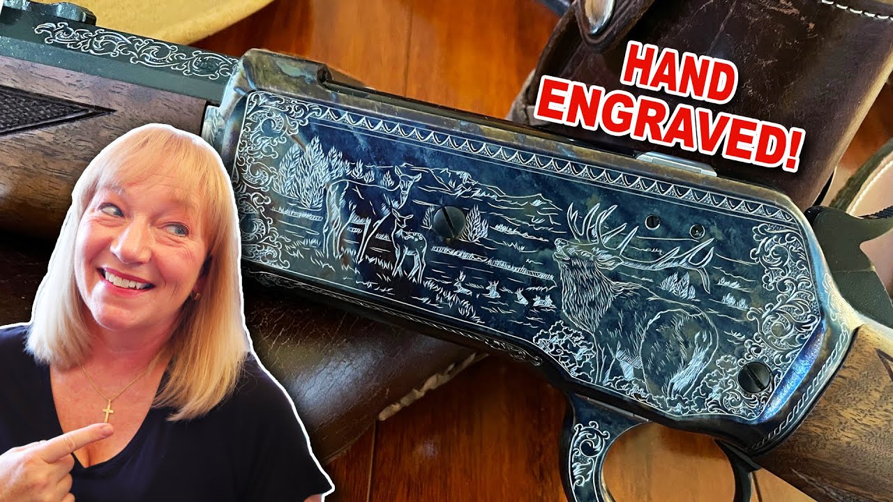 Part 2 - Winchester 1886 Rifle | Beautiful Designs in Metal | Custom Engraving Firearms