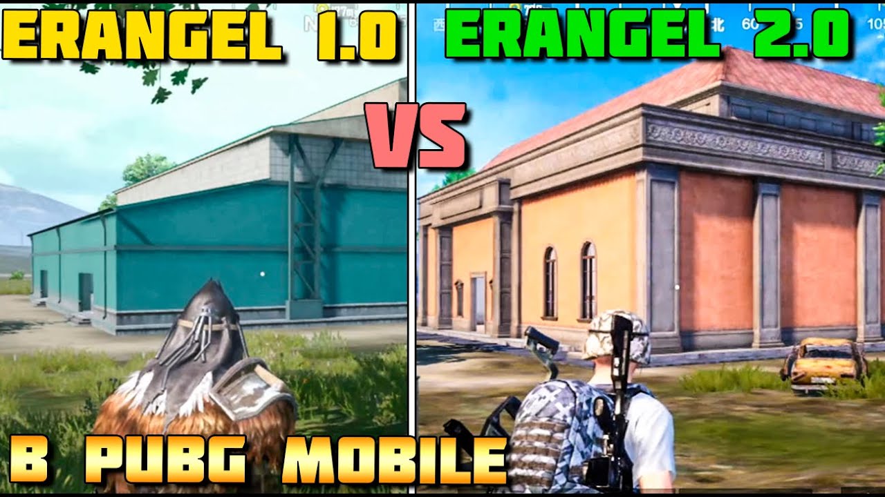 ERANGEL 2.0 VS ERANGEL 1.0 В PUBG MOBILE. HDR GRAPHICS. СРАВНЕНИЕ ГРАФИКИ ДВУХ ЭРАНГЕЛЕЙ