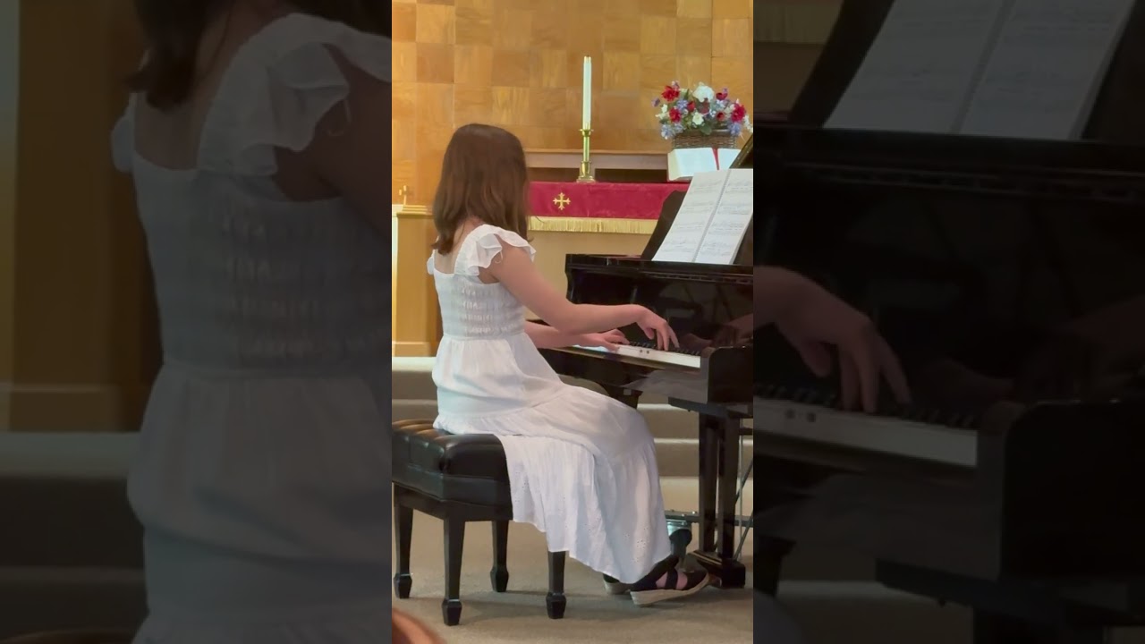 Lucy’s first recital piece