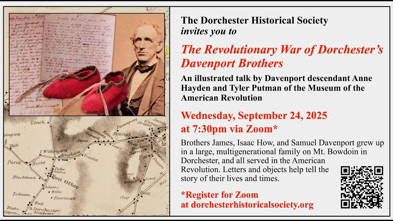 The Revolutionary War of Dorchester's Davenport Brothers