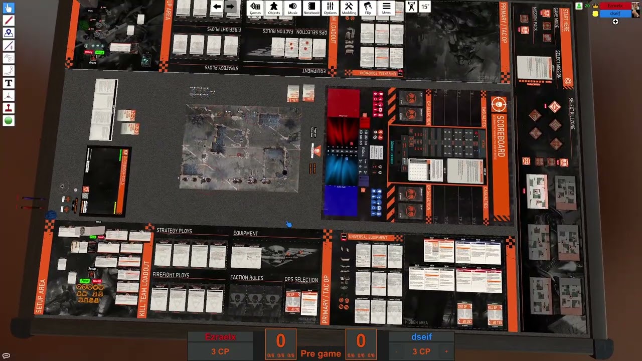 Hearthkyn Salvagers vs Tempestus Aquilons (TTS Battle report)