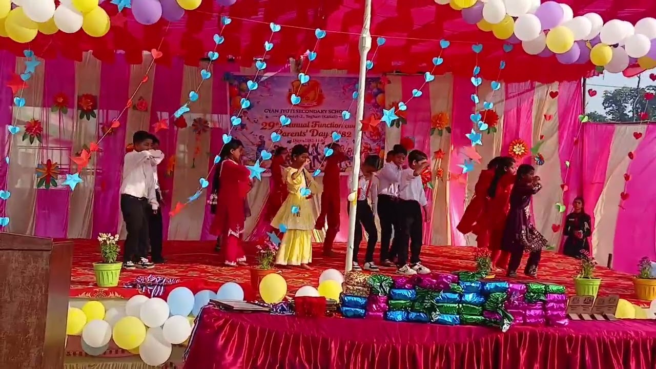 Chari le Kafal Tipyo  Dc: Himanshu Bohara Gyan jyoti secondary School Annual Function 2082