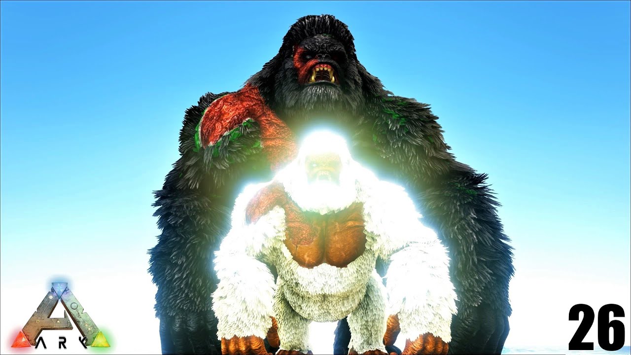 Behold the Giant Prime Pithecus & Prime Fire Manticore !!! ARK Survival Evolved MODDED DOX E26