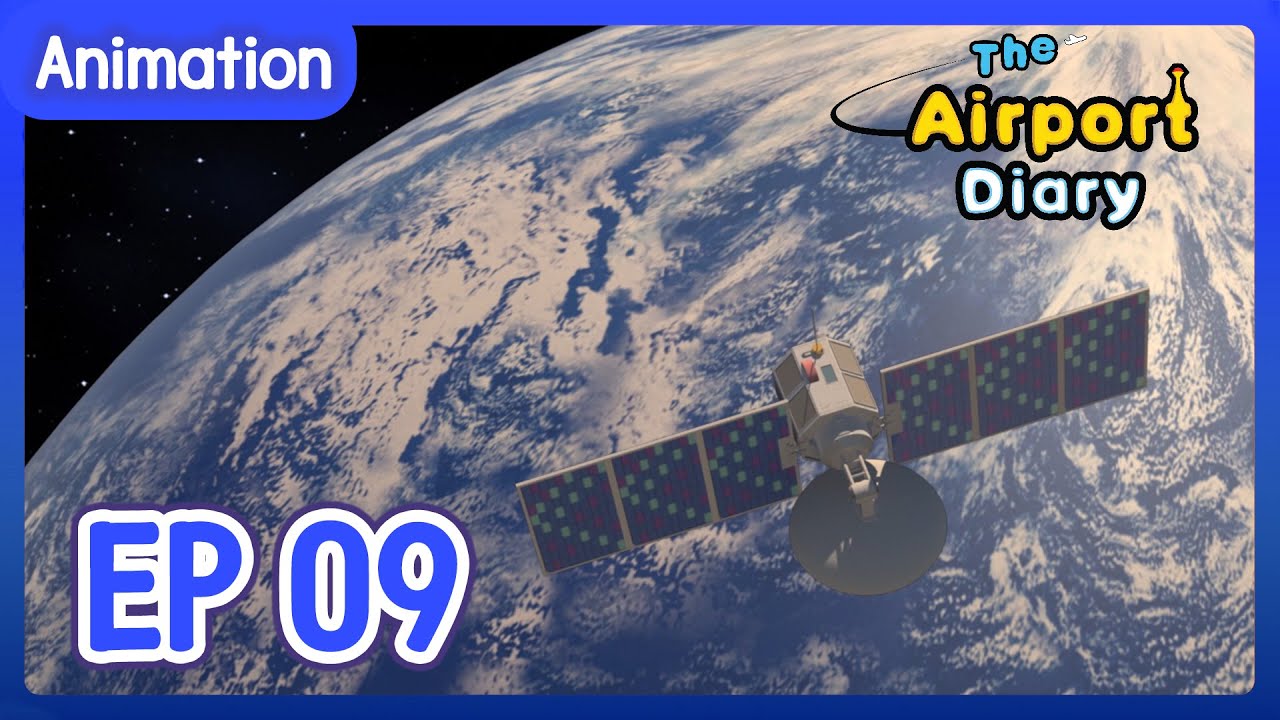 The Airport Diary 1 - ep9 - Meeting a Space Satellite