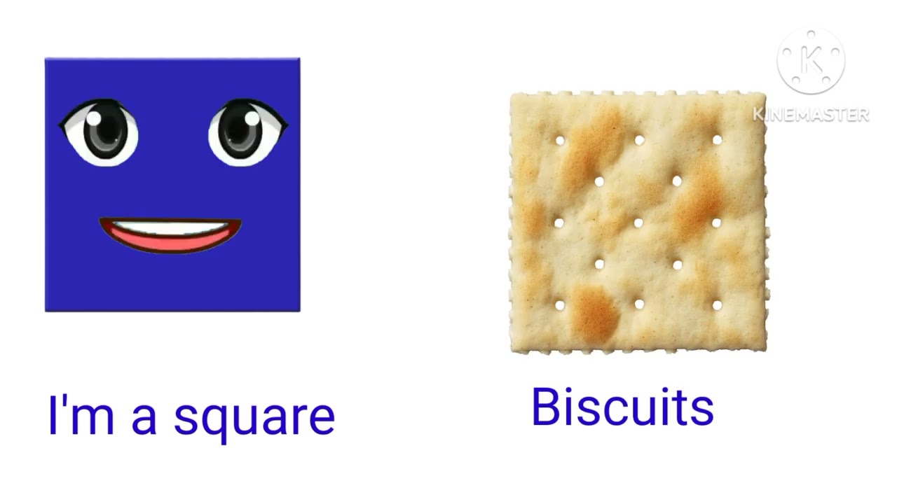 Square shape of kids ll learn shape with pictures and example.