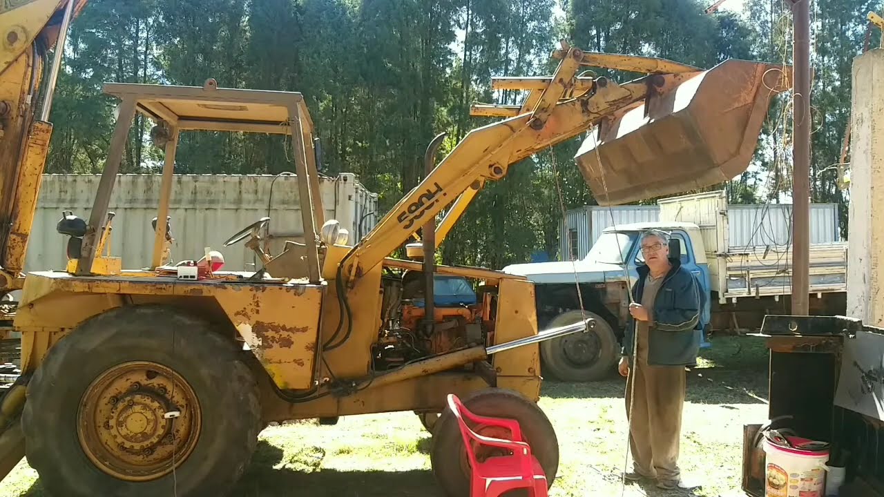 Dicas de como trocar o reparo do pistão do levante dianteiro da CASE 580H
