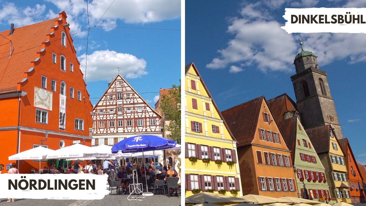 Romantic Road of Germany: Nördlingen and Dinkelsbühl