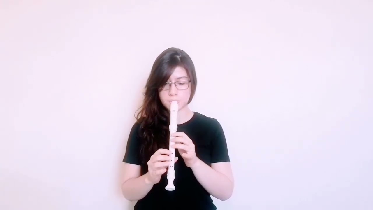 Bach - Minueto en Sol Mayor Flauta Dulce