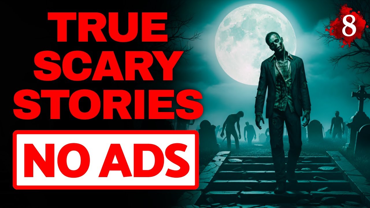 🔴 NO ADS 🔴 7 HOURS of TRUE Scary Stories for Sleep | Rain Sounds | Vol. 8 | Black Screen