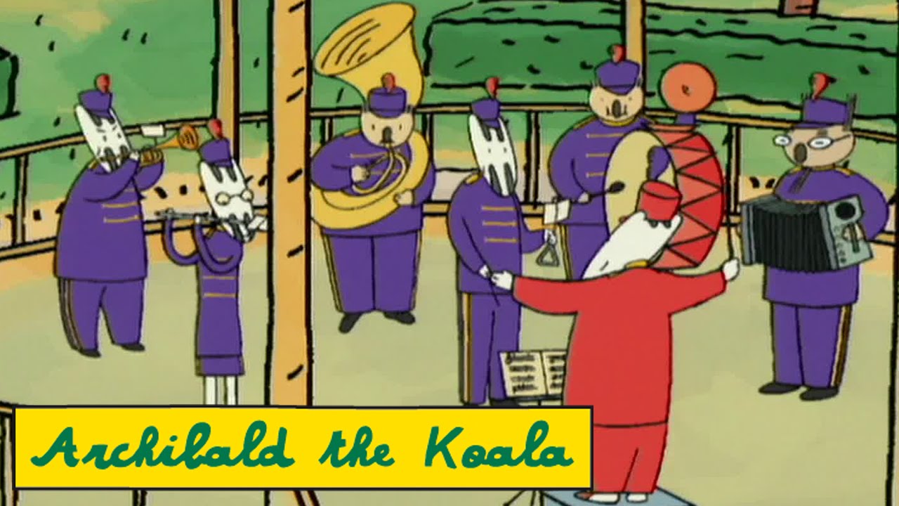 Archibald le Koala - La fanfare S01E10 HD