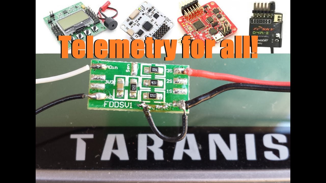 FBVS-01, D4R-II, and the Taranis - Setting up Telemetry