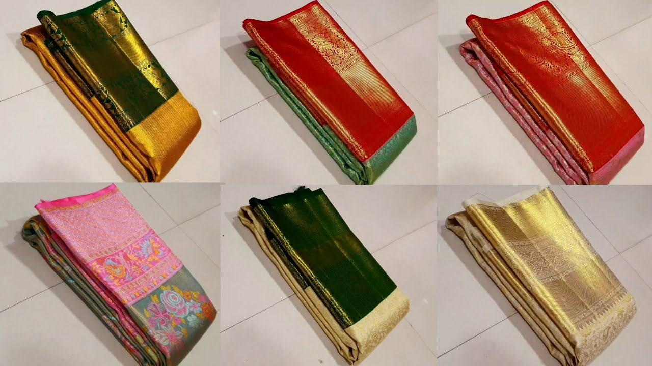 10/02/25 Pure kanchi handloom silk sarees with prices||Pmjsilks||pmjsarees||kanchipuram||dharmavaram