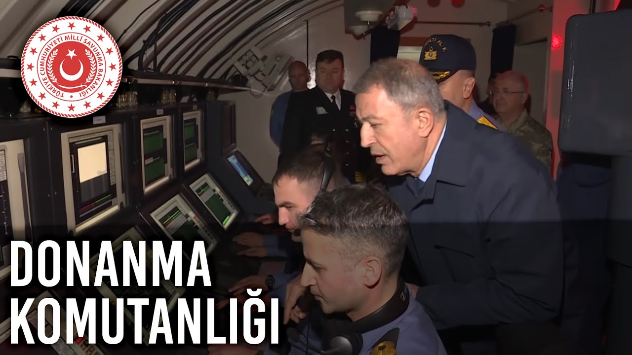 Bakan Akar Donanma Komutanlığında İncelemelerde Bulundu