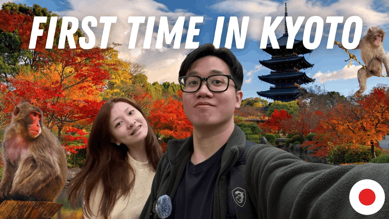 FIRST TIME IN KYOTO, JAPAN!