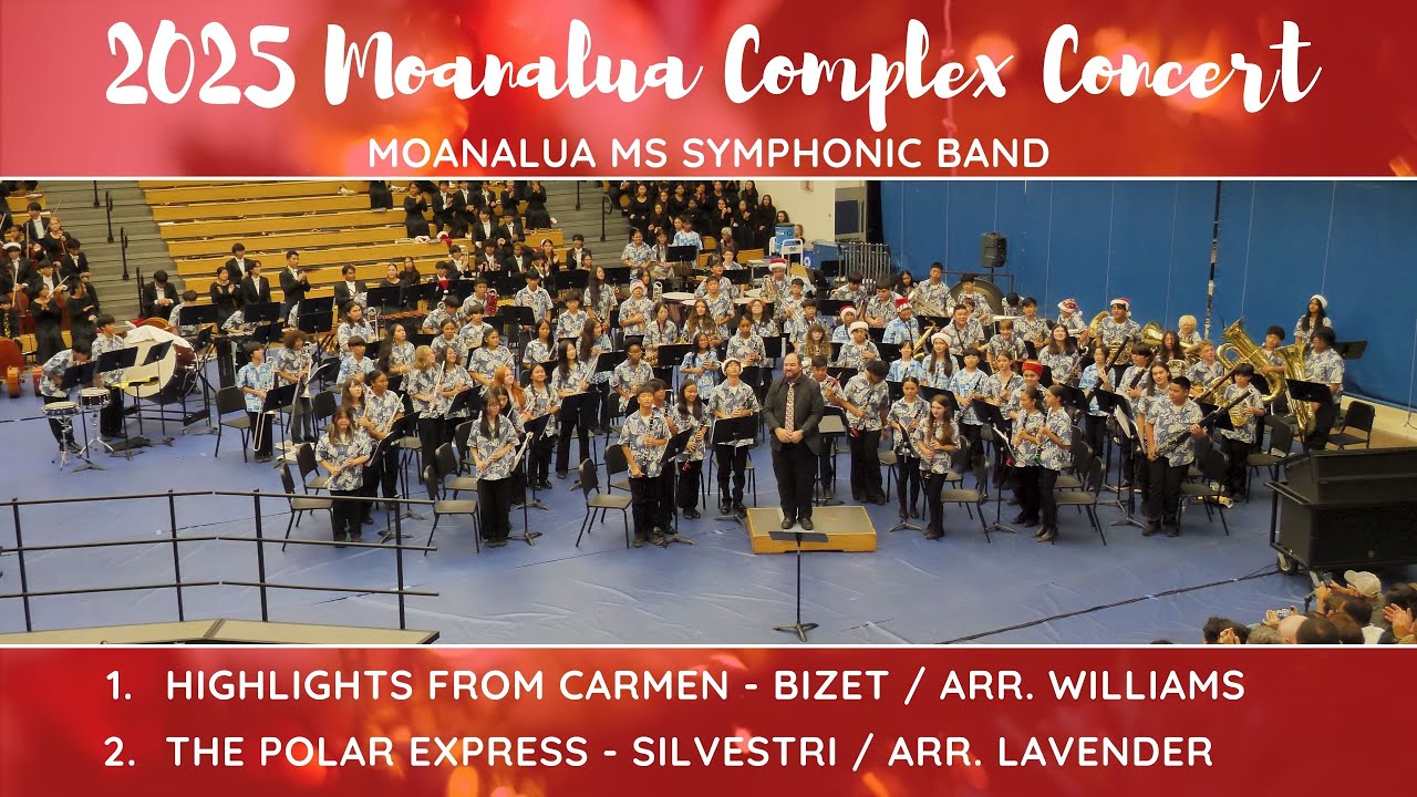 Moanalua MS Symphonic Band | 2025 Moanalua Complex Concert