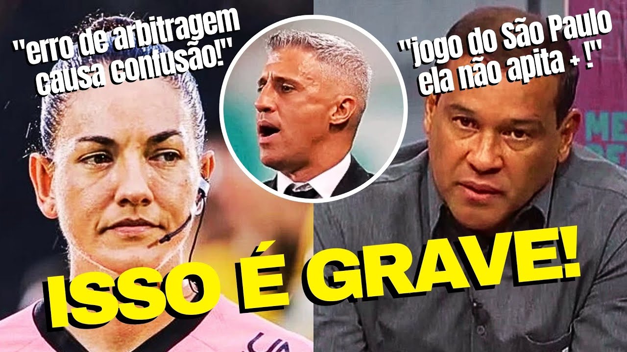 🔥 MÜLLER EXPLODE E DETONA ERRO DE ARBITRAGEM E DO TÉCNICO DO SÃO PAULO! 