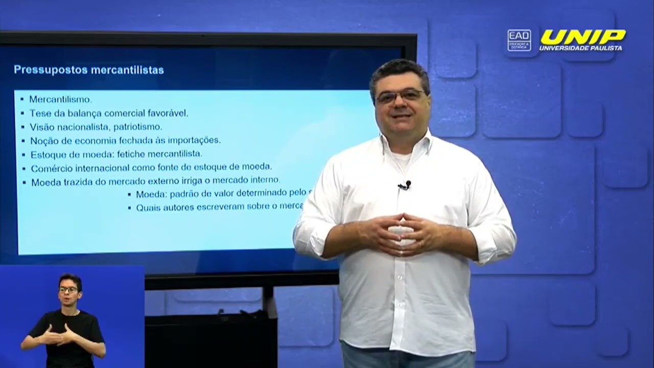 História do Pensamento Econômico  - AULA 01 / UNIDADE 01 | CIÊNCIAS ECONÔMICAS - UNIP