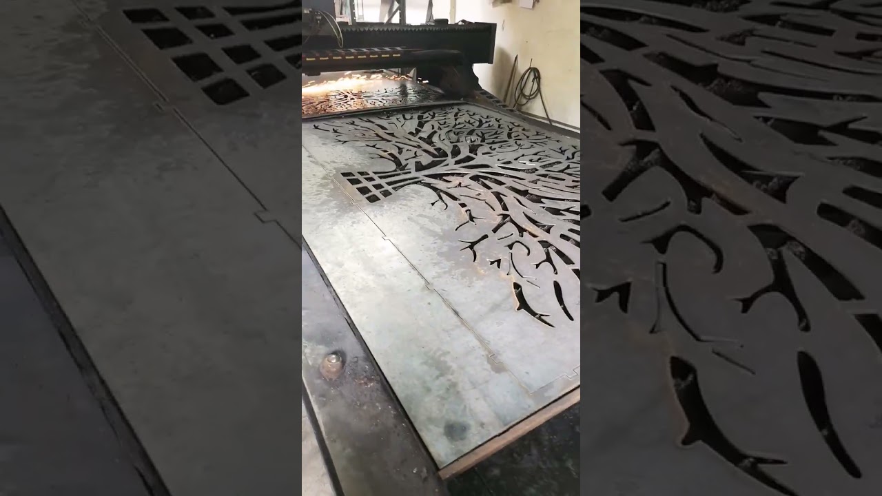 Debitare CNC Tabla Decupata 3mm grosime, model Copac