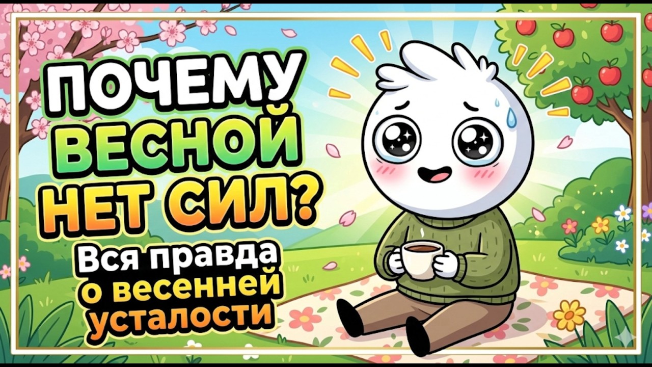 Почему весной нет сил? Вся правда о весенней усталости