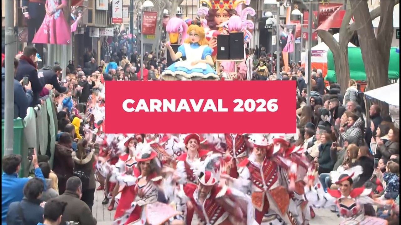 DESFILE DOMINGO DE PIÑATA CIUDAD REAL 2026. CRTV