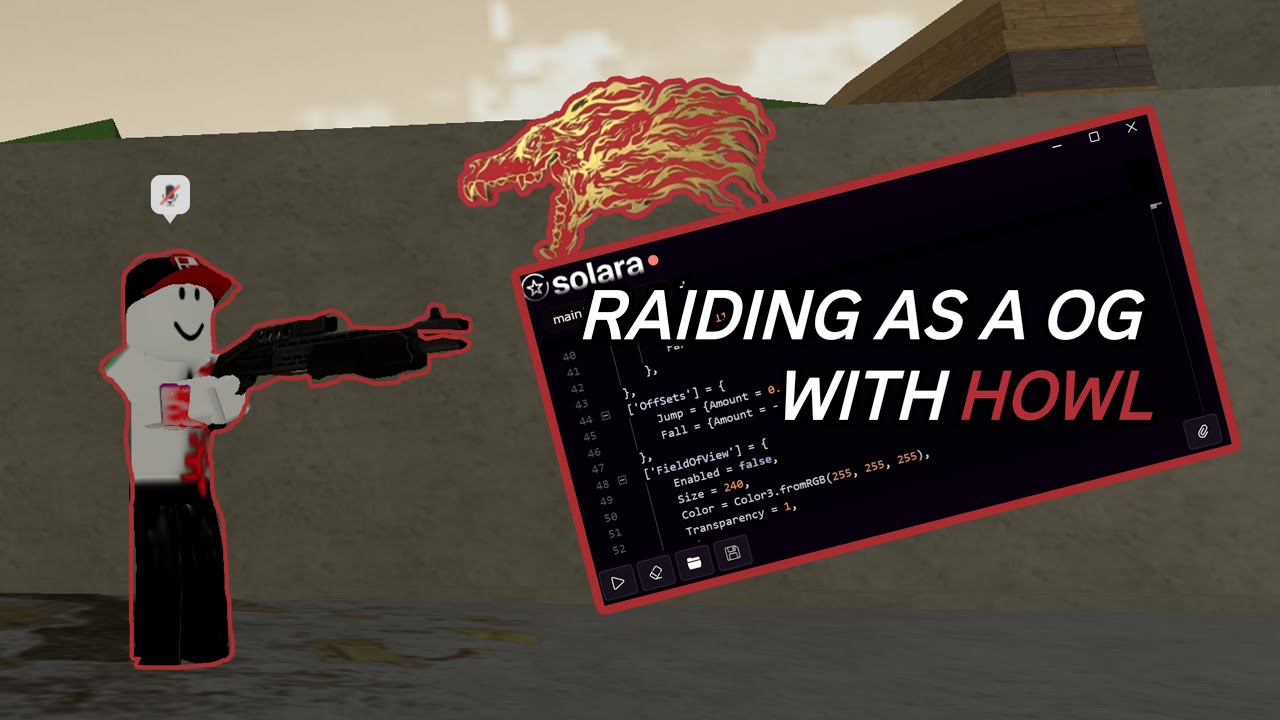 Raiding as a OG in Dahood with #howl ( .gg/traced) ( STARS USED ⭐ )