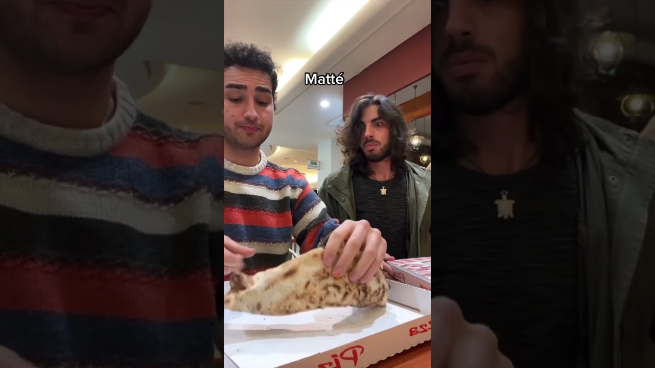 PIZZA PRANK to my Italian friend 😂 