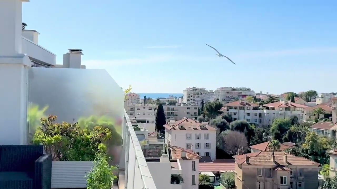 Cannes 3P toit terrasse 82m2 et Garage 