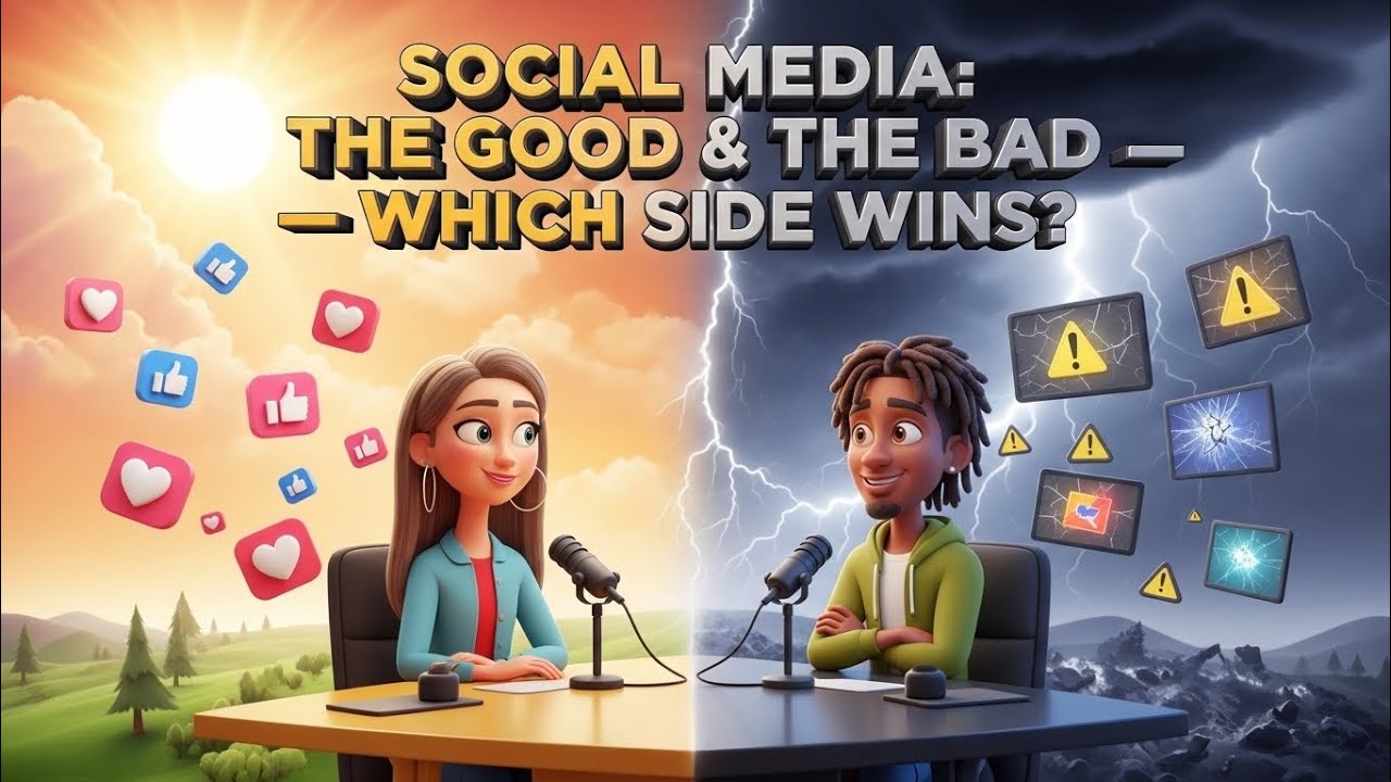 English Podcast Avenue | Social Media: Advantages and Disadvantages | EP. 2