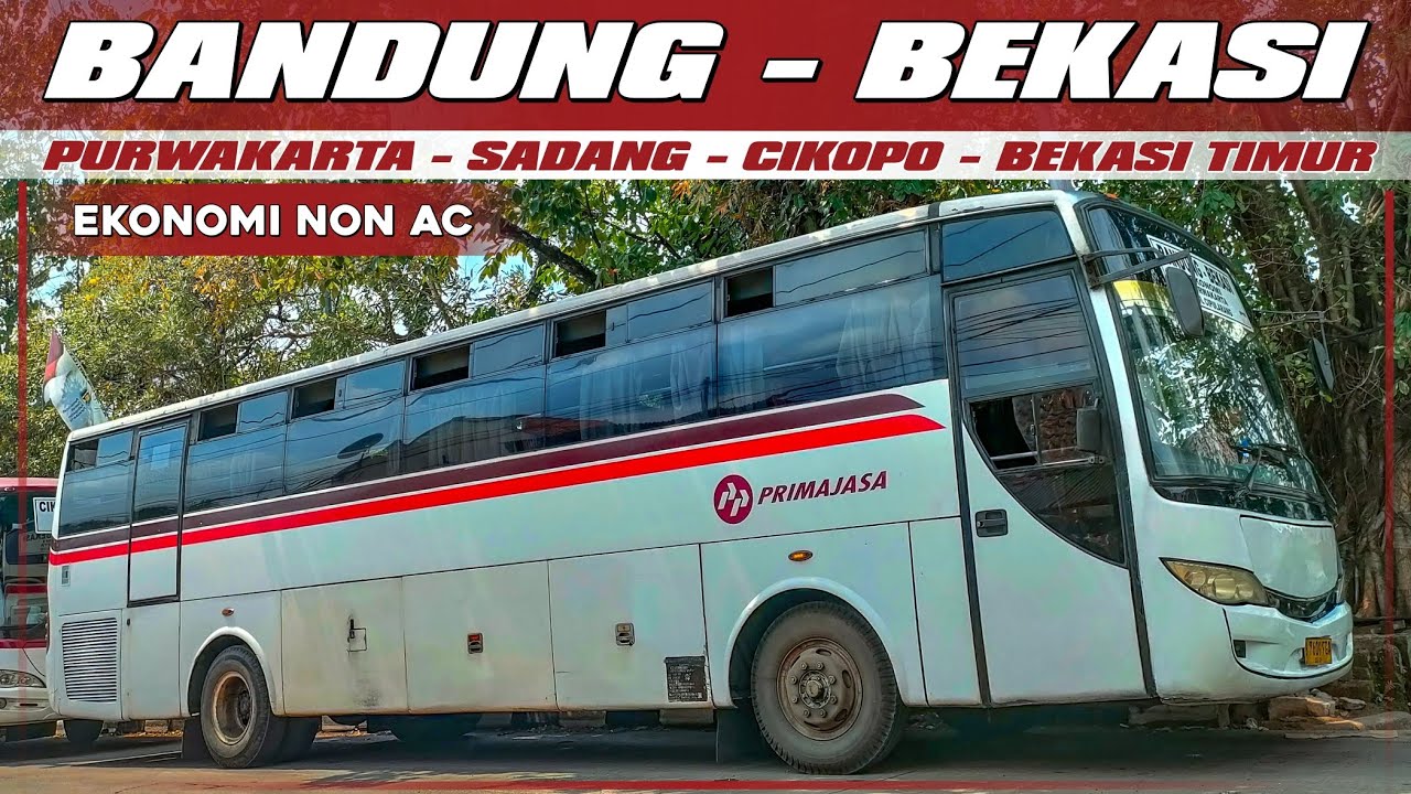 PRIMAJASA (BANDUNG - BEKASI) || Kelas Ekonomi NON AC Apakah Masih Layak???🤔