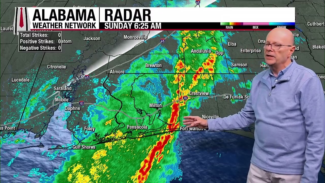 AWN Sunday 2/15/26 Morning Statewide Forecast from Bill Murray