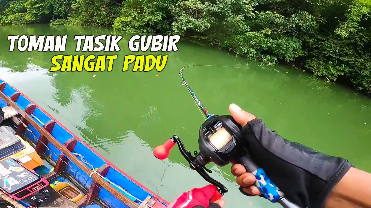 IKAN TOMAN TASIK GUBIR SUKA SOFTPLASTIC LEMBUT?? | HARI KEDUA DI TASIK GUBIR | PART 2