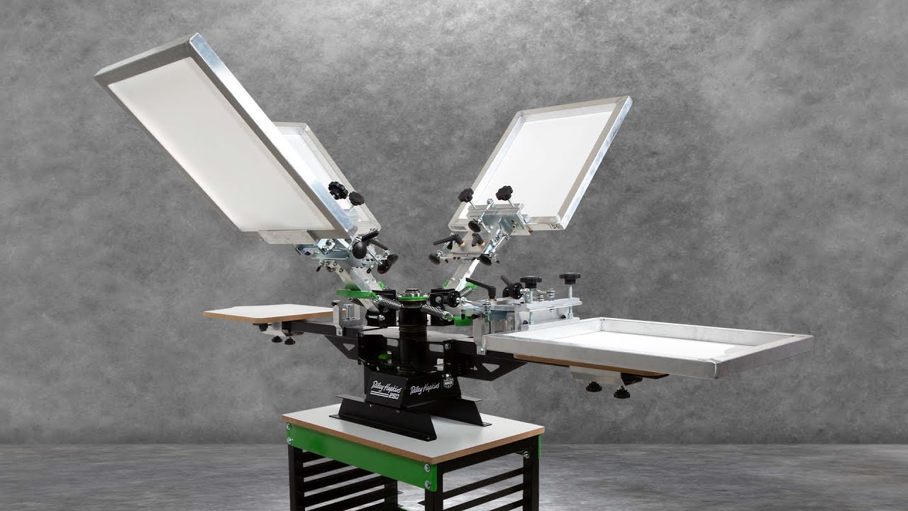 How to Assemble Riley Hopkins 250 Screen Printing Presses