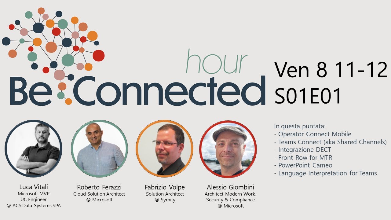 BeConnected hour - S01EP01
