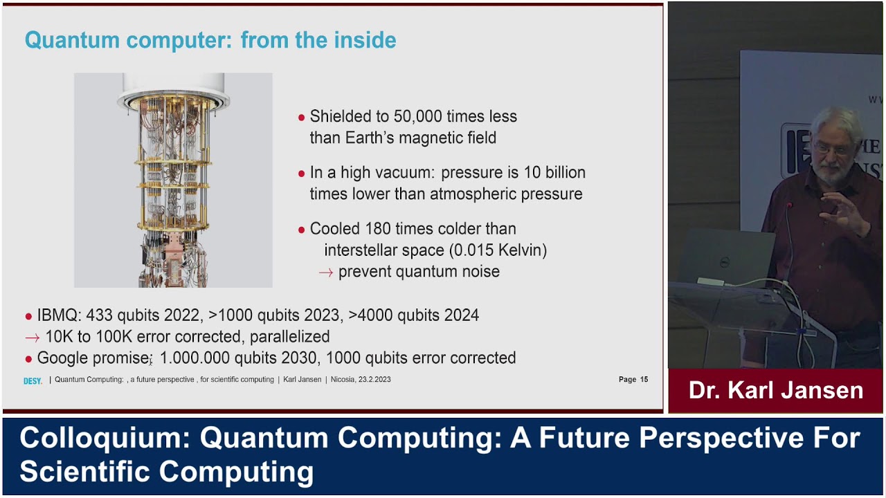 Colloquium: Quantum Computing: A Future Perspective For Scientific Computing